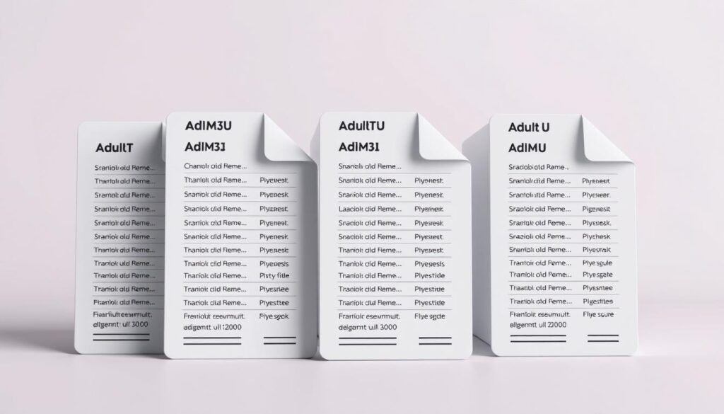 A high-quality, detailed image of adult m3u files and their structure. Show the m3u file format with its various components, such as channel URLs, group titles, and descriptive metadata. Depict the files in a clean, organized manner against a minimalist background, using a soft, desaturated color palette to convey a professional, technical atmosphere. Employ smooth, photorealistic rendering with carefully considered lighting to highlight the file details. The overall composition should be visually striking yet informative, suitable for illustrating the "Understanding adult m3u Basics" section of the article.